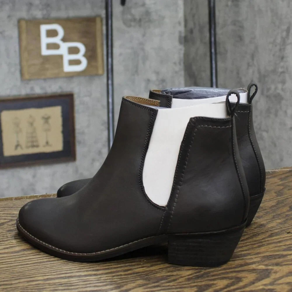 Journee Signature Women's Brigitte Cutout Bootie Shoes BRIGITTE Gray 8.5M
